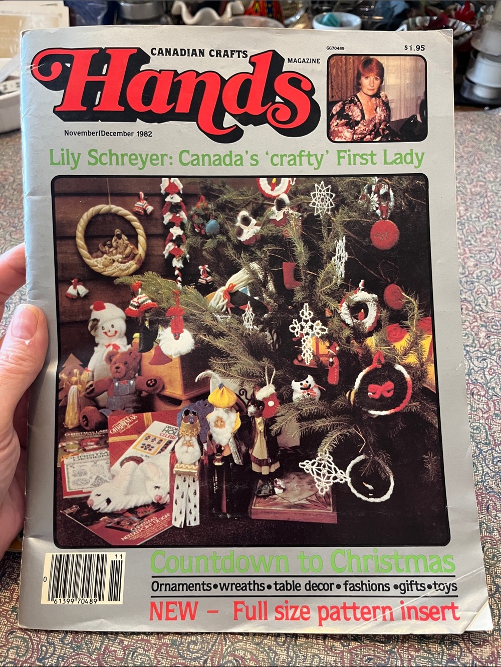Vintage Canadian Crafts “Hands”Magazine 1982